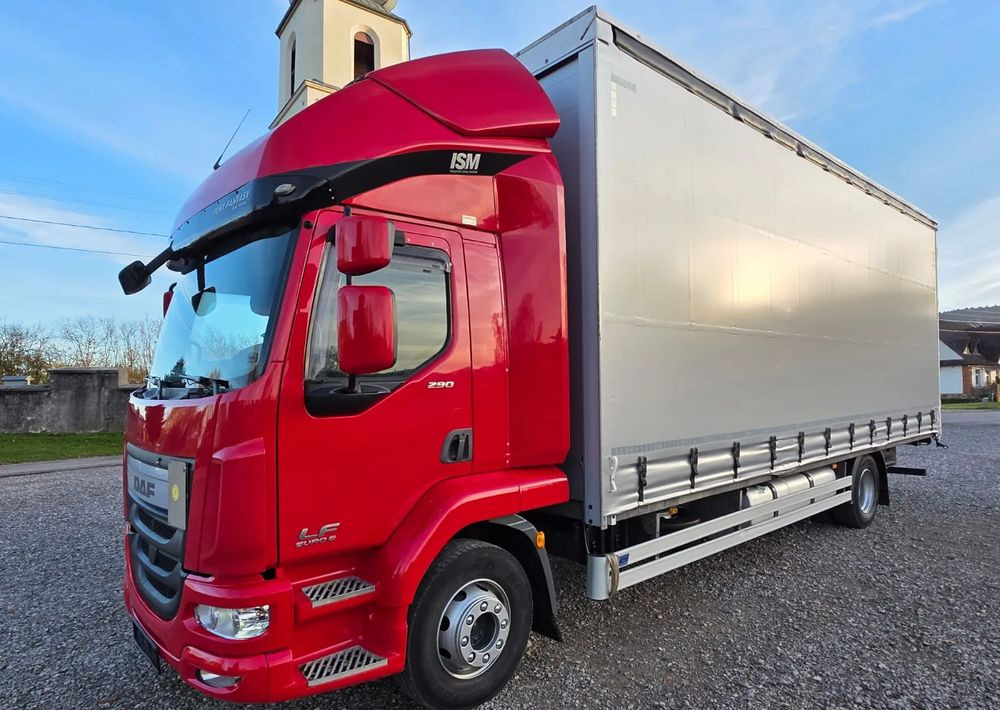 DAF LF 290 / WINDA / 16TON DMC / 3M WYSOKOŚĆ / JUMBO / FIRANKA / SYPIALKA / AUTOMAT / JEDEN WŁAŚCICIE / EURO 6 / 2017/ SPROWADZONY / 19 PALET / DUŻA ŁADOWNOŚĆ / - Camión lona: foto 2 DAF LF 290 / WINDA / 16TON DMC / 3M WYSOKOŚĆ / JUMBO / FIRANKA / SYPIALKA / AUTOMAT / JEDEN WŁAŚCICIE / EURO 6 / 2017/ SPROWADZONY / 19 PALET / DUŻA ŁADOWNOŚĆ / - Camión lona: foto 2