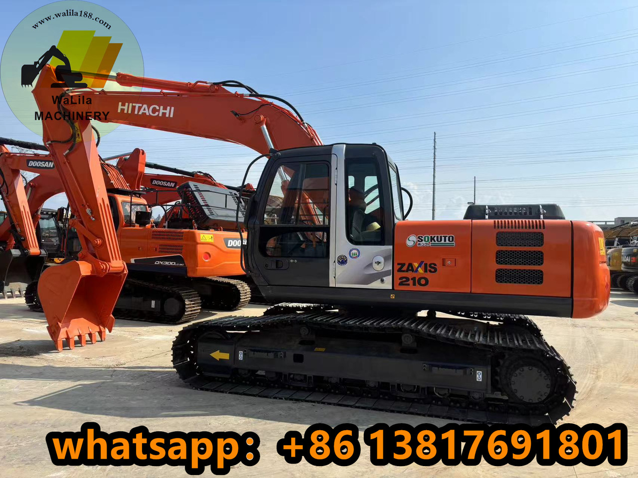 HITACHI Hitachi 210-3G Direct Injection Excavator - Excavadora de cadenas: foto 1 HITACHI Hitachi 210-3G Direct Injection Excavator - Excavadora de cadenas: foto 1