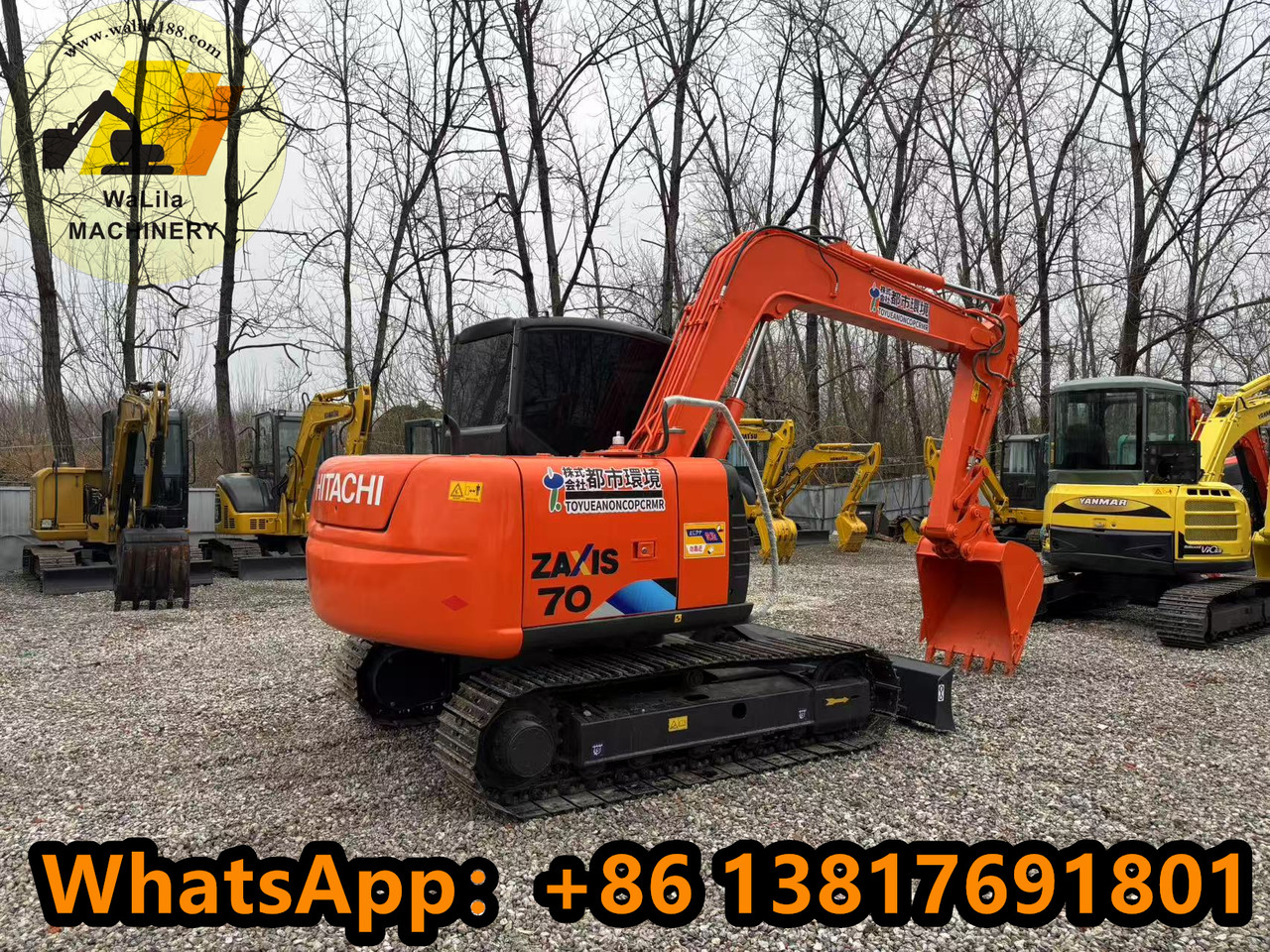 Miniexcavadora HITACHI ZX70: foto 6