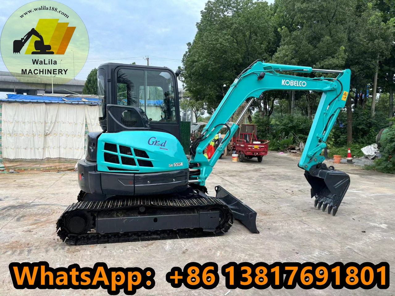 KOBELCO SK55 - Miniexcavadora: foto 1 KOBELCO SK55 - Miniexcavadora: foto 1