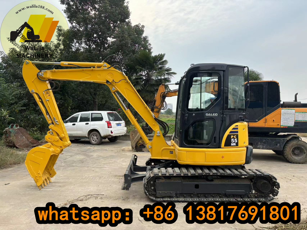 Miniexcavadora KOMATSU PC 55 MR-3: foto 6