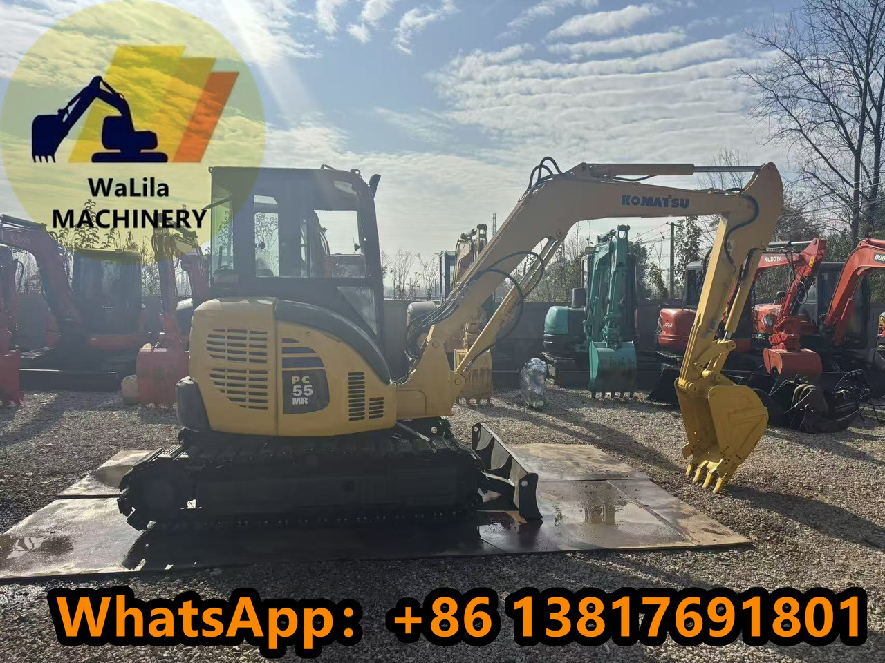 KOMATSU PC55MR-3 - Miniexcavadora: foto 1 KOMATSU PC55MR-3 - Miniexcavadora: foto 1