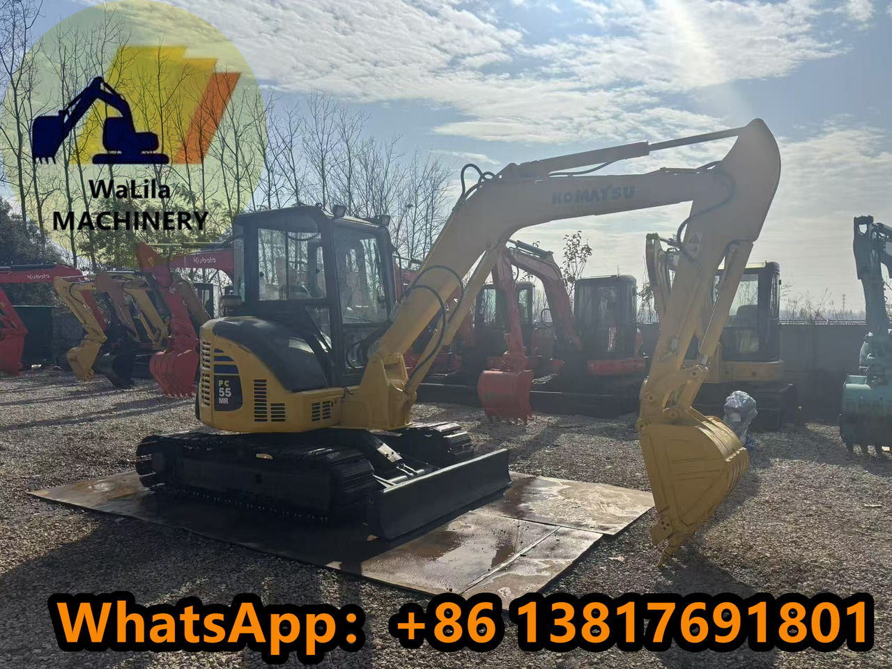 KOMATSU PC55MR-3 - Miniexcavadora: foto 2 KOMATSU PC55MR-3 - Miniexcavadora: foto 2