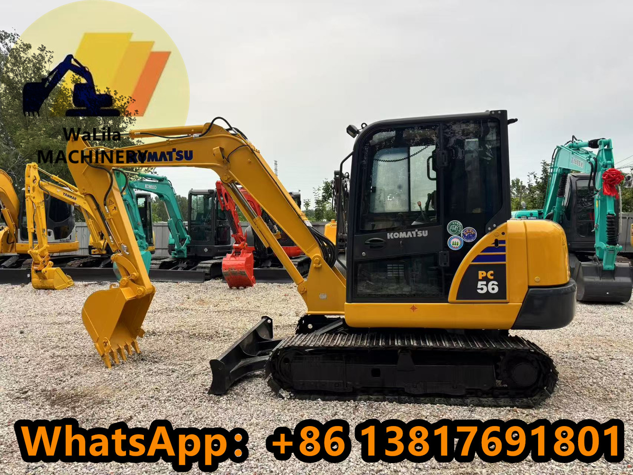 KOMATSU PC56-7 - Miniexcavadora: foto 4 KOMATSU PC56-7 - Miniexcavadora: foto 4