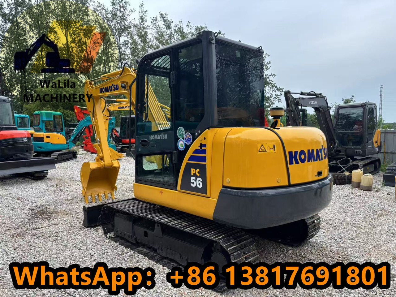 KOMATSU PC56-7 - Miniexcavadora: foto 1 KOMATSU PC56-7 - Miniexcavadora: foto 1