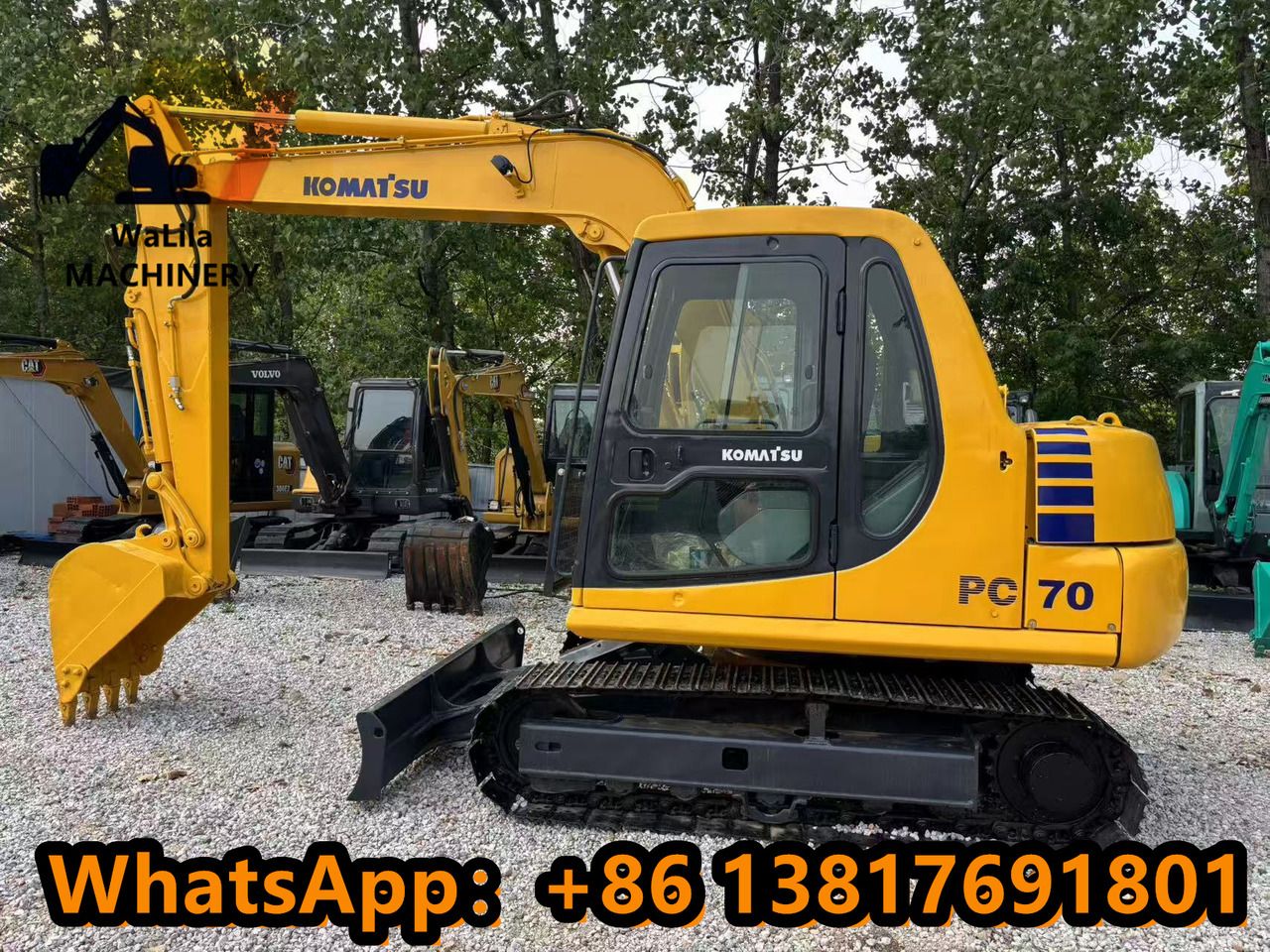 KOMATSU PC70 - Miniexcavadora: foto 3 KOMATSU PC70 - Miniexcavadora: foto 3