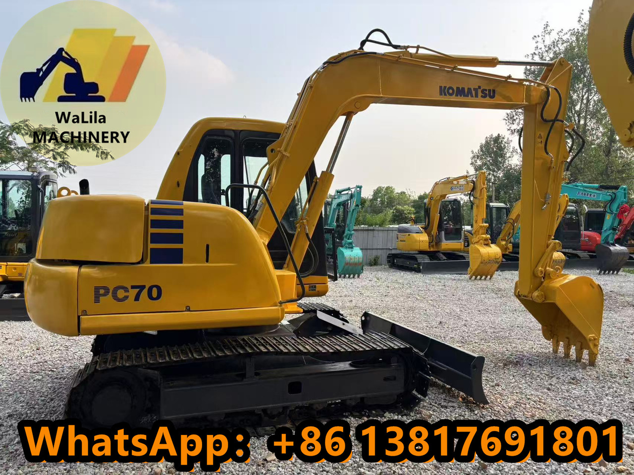 KOMATSU PC70 - Miniexcavadora: foto 2 KOMATSU PC70 - Miniexcavadora: foto 2