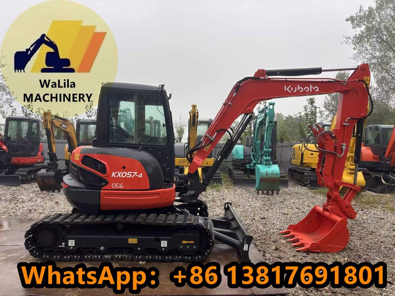 KUBOTA KX057-4 - Miniexcavadora: foto 1 KUBOTA KX057-4 - Miniexcavadora: foto 1