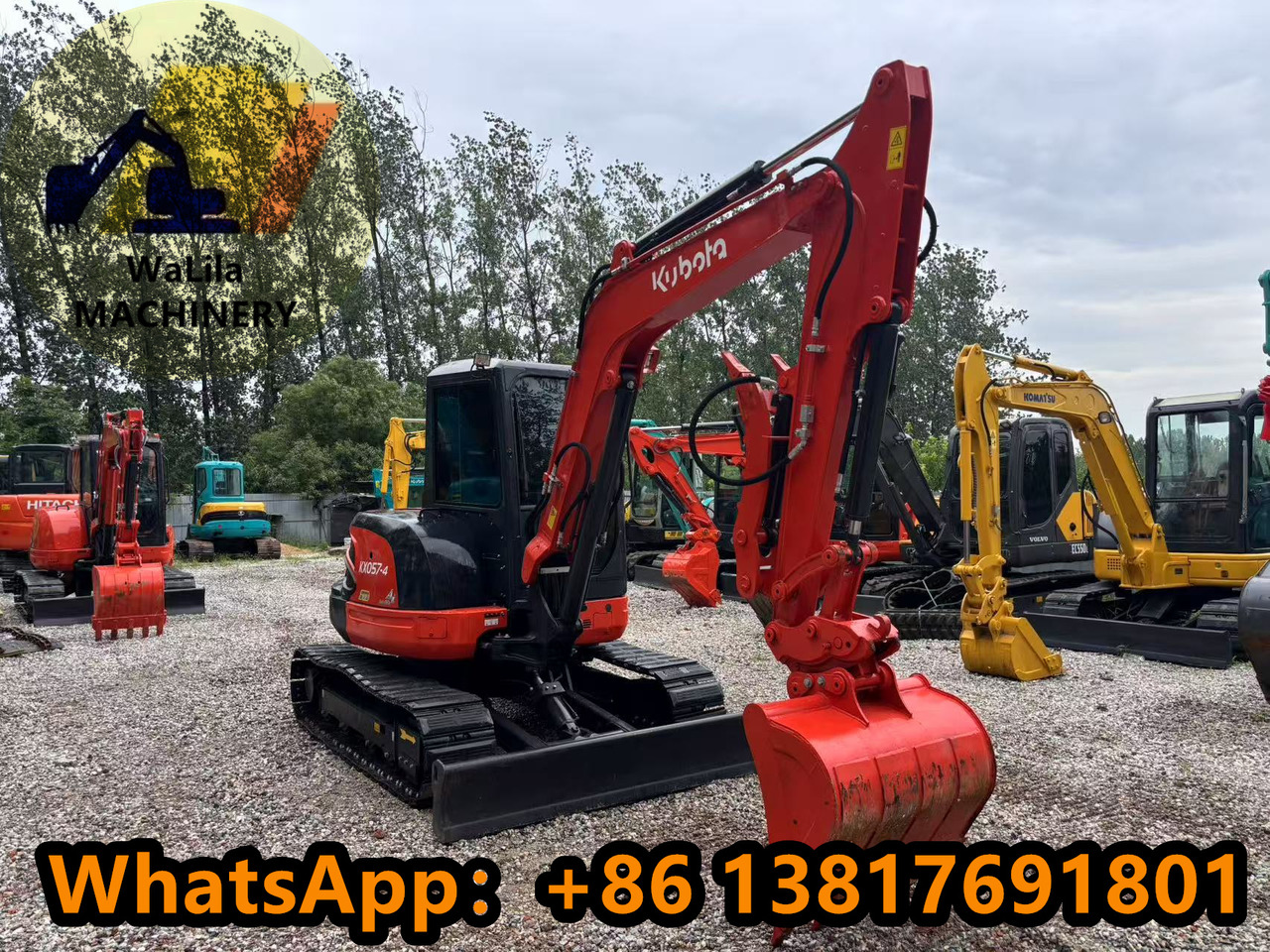 KUBOTA Kubota KX057 Thumb Clip Version - Miniexcavadora: foto 5 KUBOTA Kubota KX057 Thumb Clip Version - Miniexcavadora: foto 5