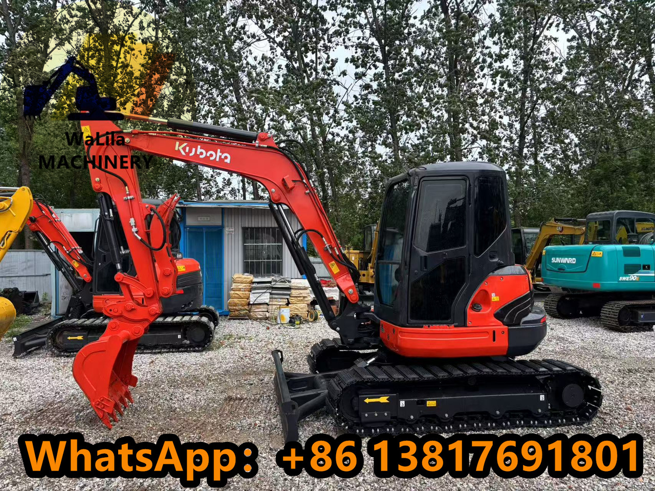 KUBOTA Kubota KX057 Thumb Clip Version - Miniexcavadora: foto 2 KUBOTA Kubota KX057 Thumb Clip Version - Miniexcavadora: foto 2