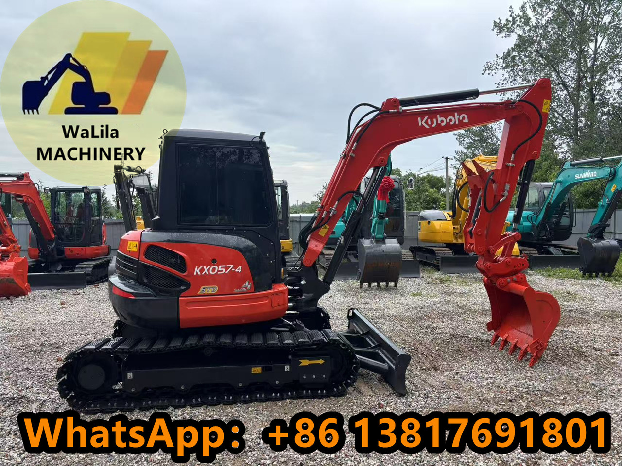 KUBOTA Kubota KX057 Thumb Clip Version - Miniexcavadora: foto 1 KUBOTA Kubota KX057 Thumb Clip Version - Miniexcavadora: foto 1