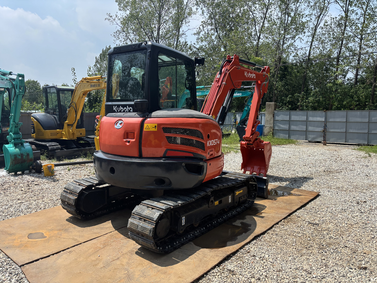 KUBOTA Kubota Kx057 rubber crawler excavator - Miniexcavadora: foto 5 KUBOTA Kubota Kx057 rubber crawler excavator - Miniexcavadora: foto 5