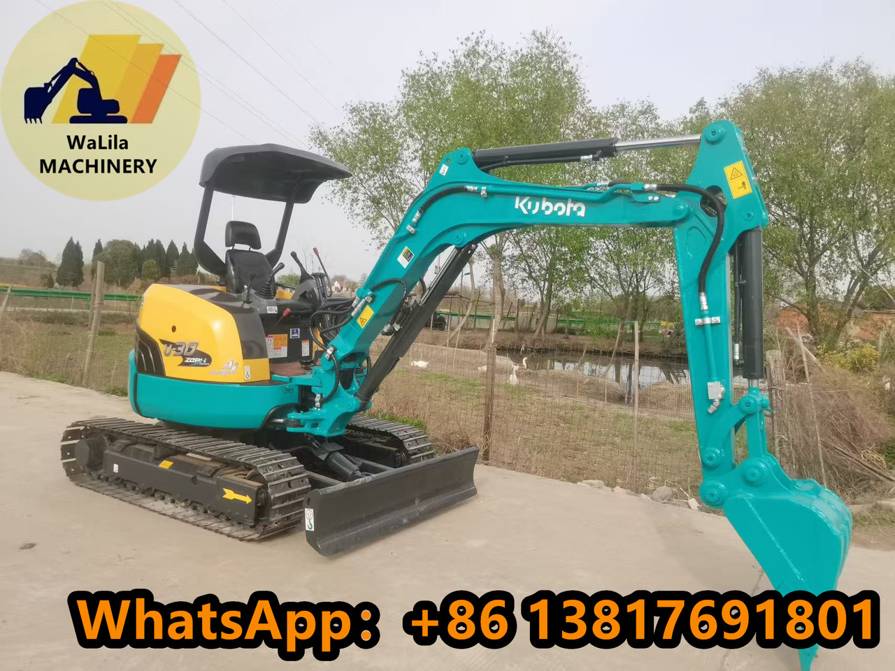 KUBOTA U30 - Miniexcavadora: foto 5 KUBOTA U30 - Miniexcavadora: foto 5