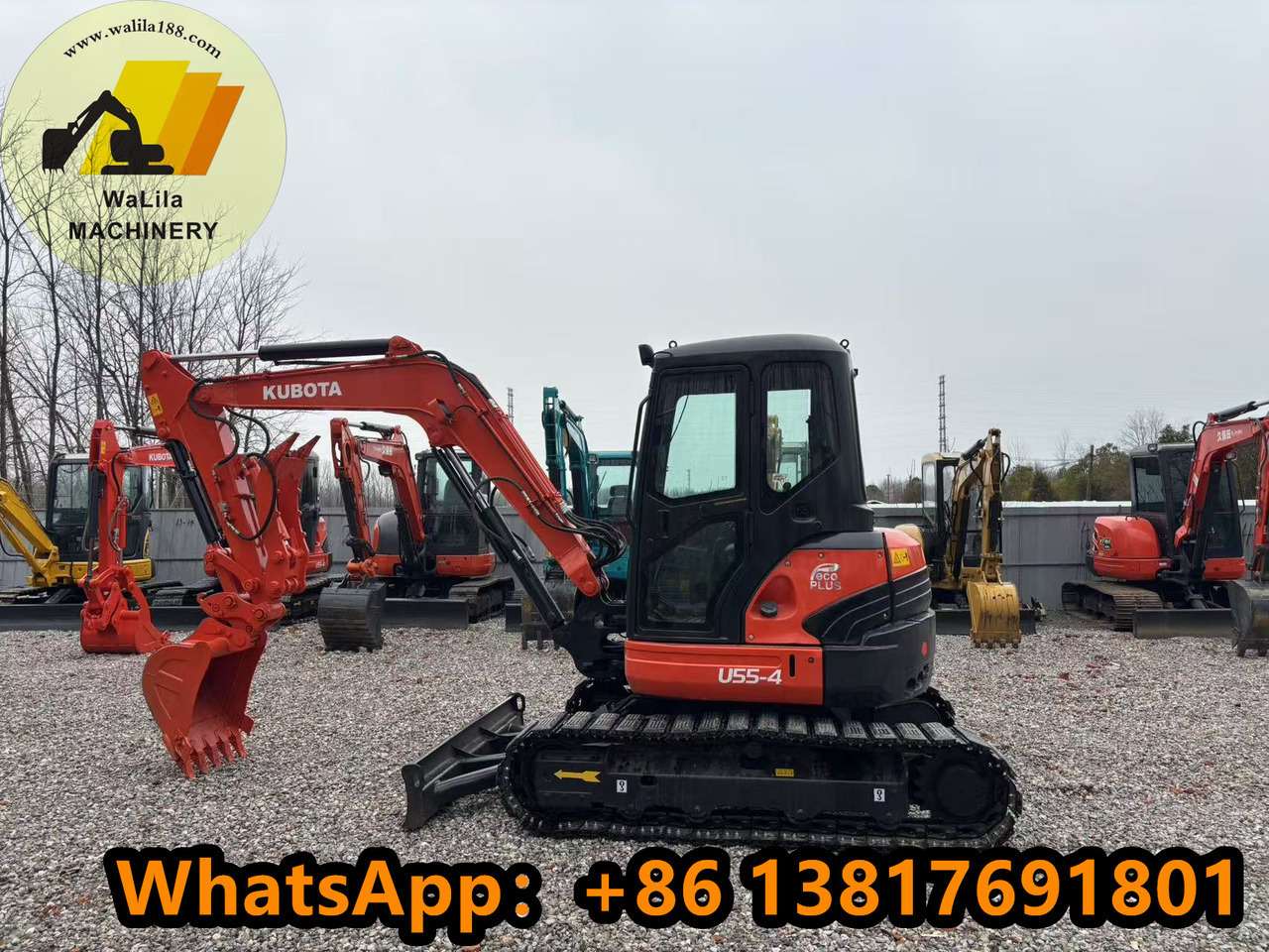 KUBOTA U55-4 - Miniexcavadora: foto 2 KUBOTA U55-4 - Miniexcavadora: foto 2