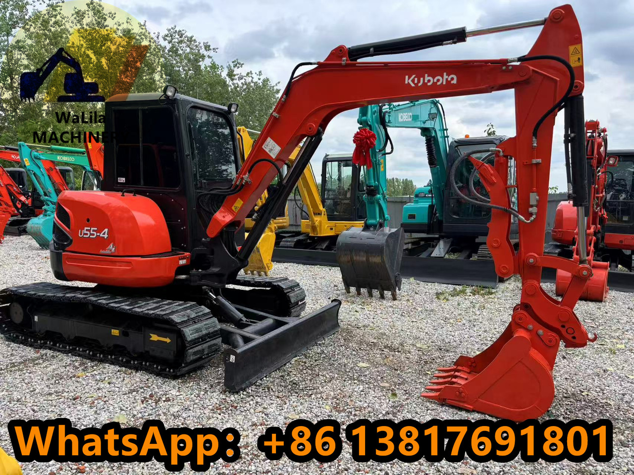 KUBOTA U55-4 - Miniexcavadora: foto 4 KUBOTA U55-4 - Miniexcavadora: foto 4