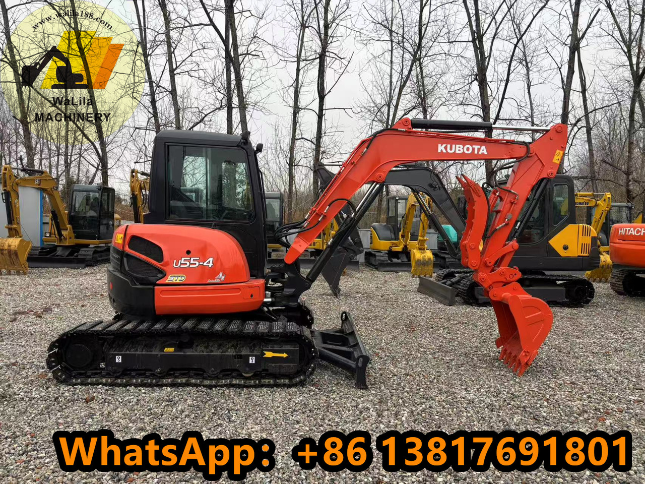 KUBOTA U55-4 - Miniexcavadora: foto 1 KUBOTA U55-4 - Miniexcavadora: foto 1