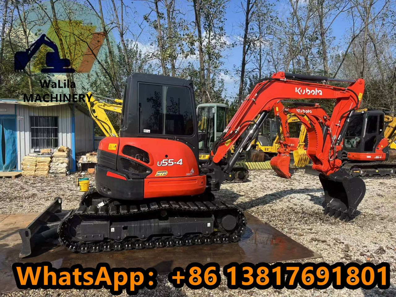 KUBOTA U55-4 - Miniexcavadora: foto 1 KUBOTA U55-4 - Miniexcavadora: foto 1