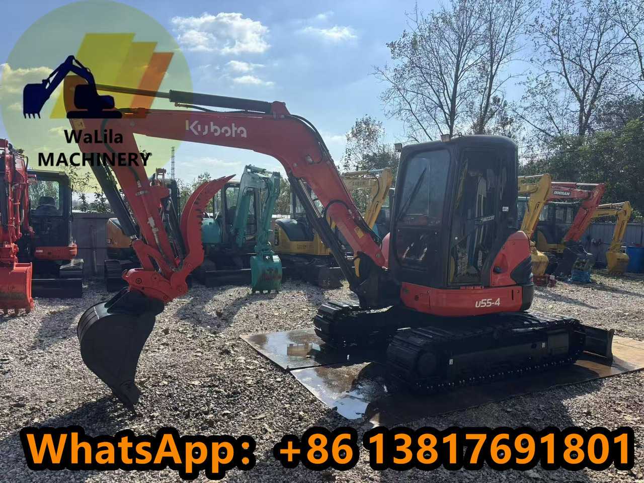 KUBOTA U55-4 - Miniexcavadora: foto 3 KUBOTA U55-4 - Miniexcavadora: foto 3