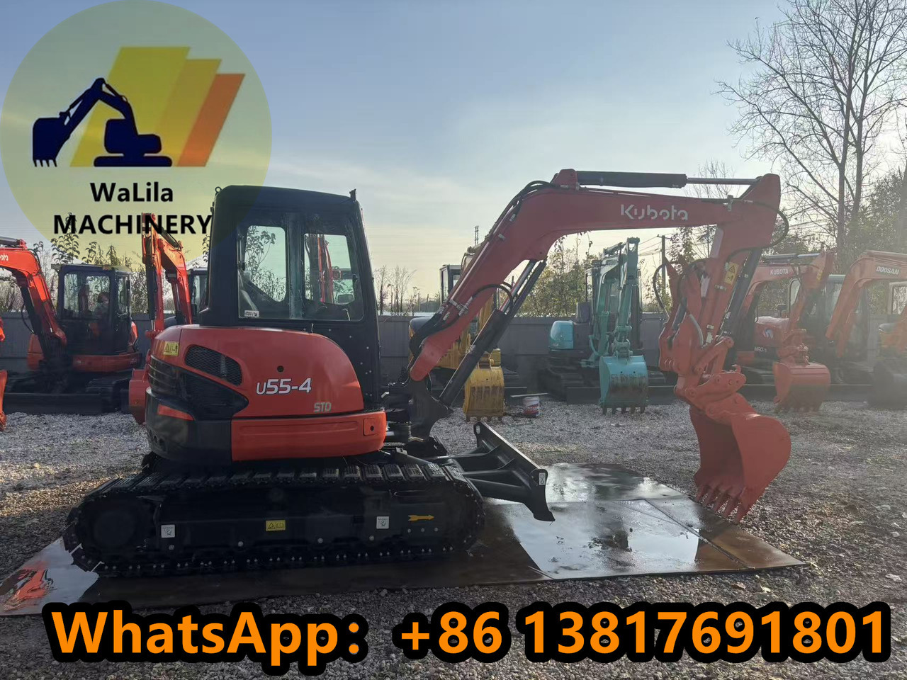 KUBOTA U55-4 - Miniexcavadora: foto 1 KUBOTA U55-4 - Miniexcavadora: foto 1