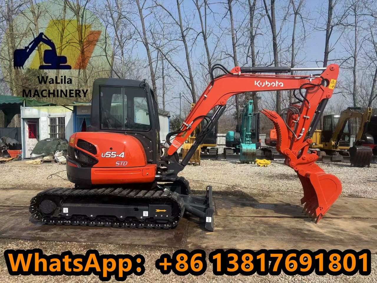 KUBOTA U55 - Miniexcavadora: foto 1 KUBOTA U55 - Miniexcavadora: foto 1