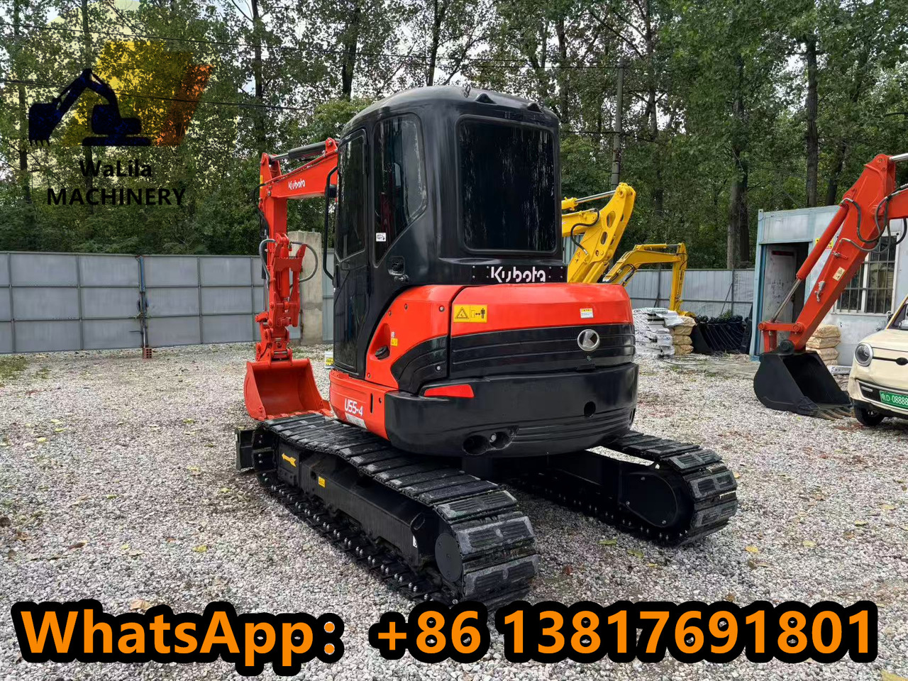 KUBOTA U55 - Miniexcavadora: foto 5 KUBOTA U55 - Miniexcavadora: foto 5