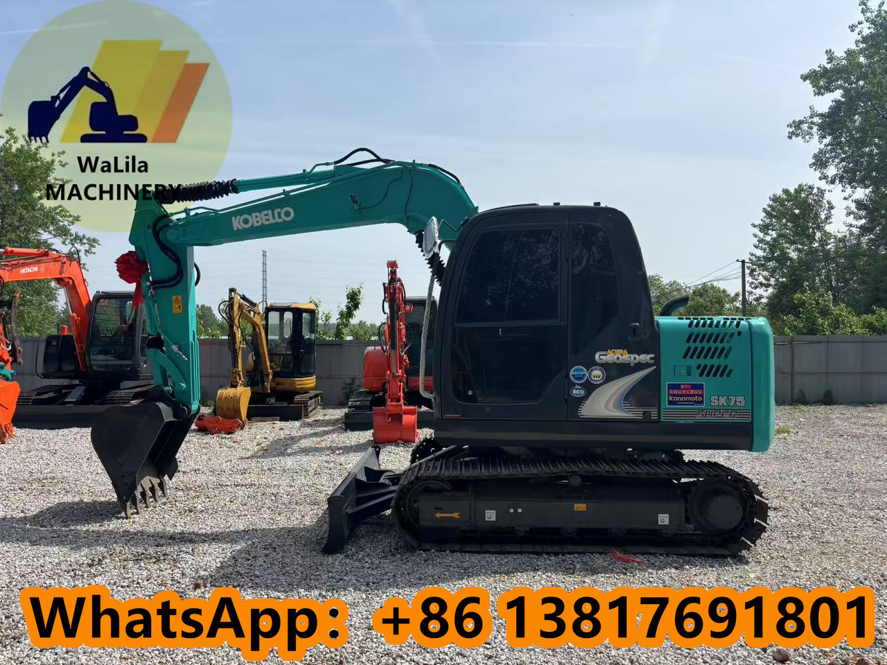 Miniexcavadora Kobelco SK 75 KOBELCO SK75-8: foto 9