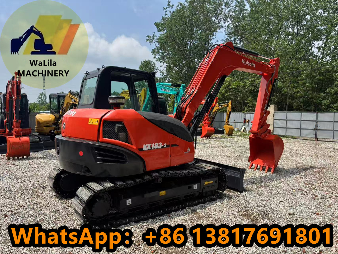 Kubota Kx183 - Miniexcavadora: foto 4 Kubota Kx183 - Miniexcavadora: foto 4
