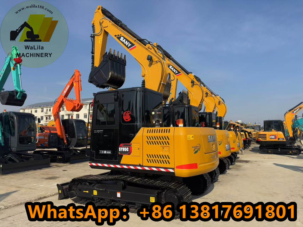 SANY SY95 - Excavadora de cadenas: foto 1 SANY SY95 - Excavadora de cadenas: foto 1