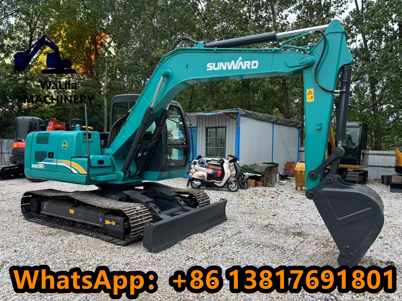 Miniexcavadora SUNWARD SWE 90: foto 8