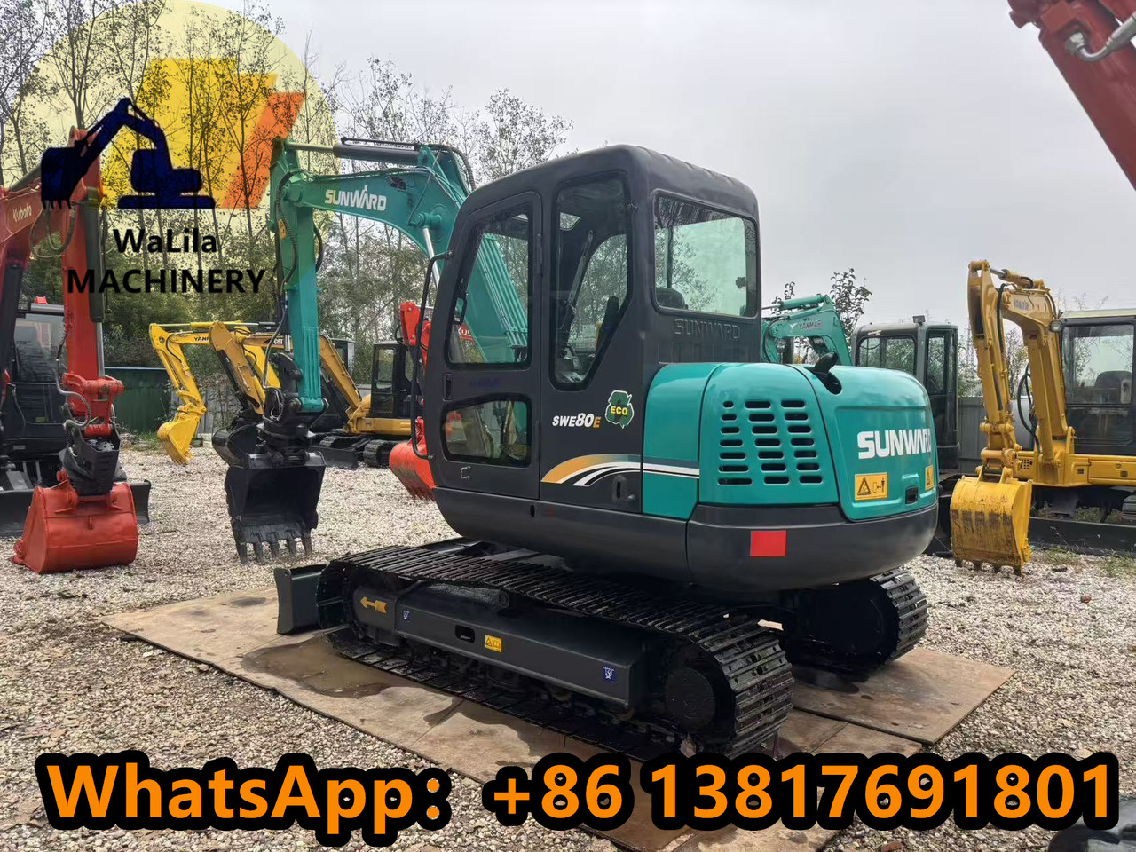 SUNWARD SWE80E9 - Miniexcavadora: foto 5 SUNWARD SWE80E9 - Miniexcavadora: foto 5