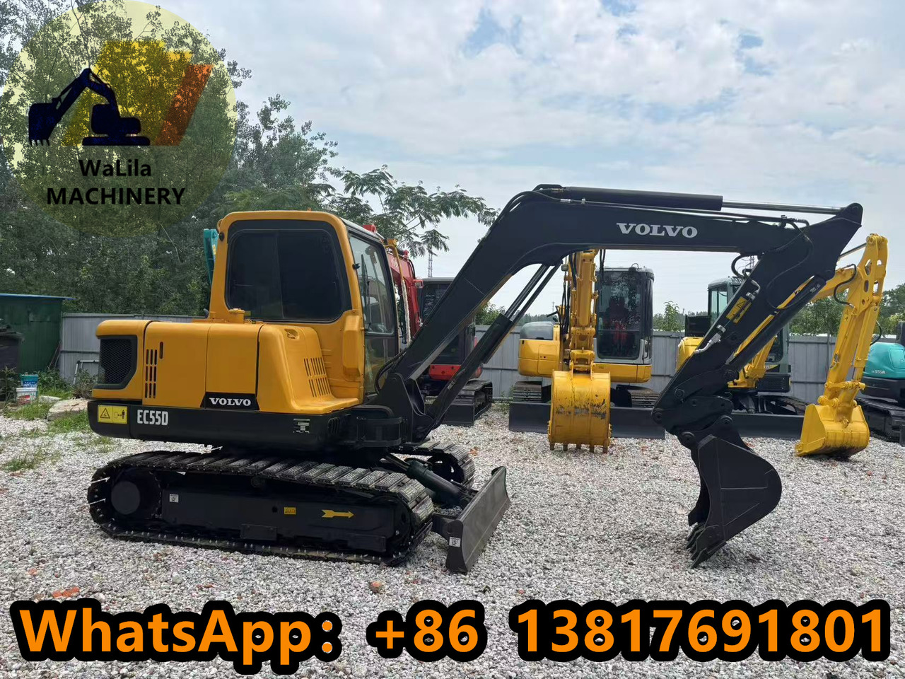 VOLVO EC55 - Miniexcavadora: foto 5 VOLVO EC55 - Miniexcavadora: foto 5