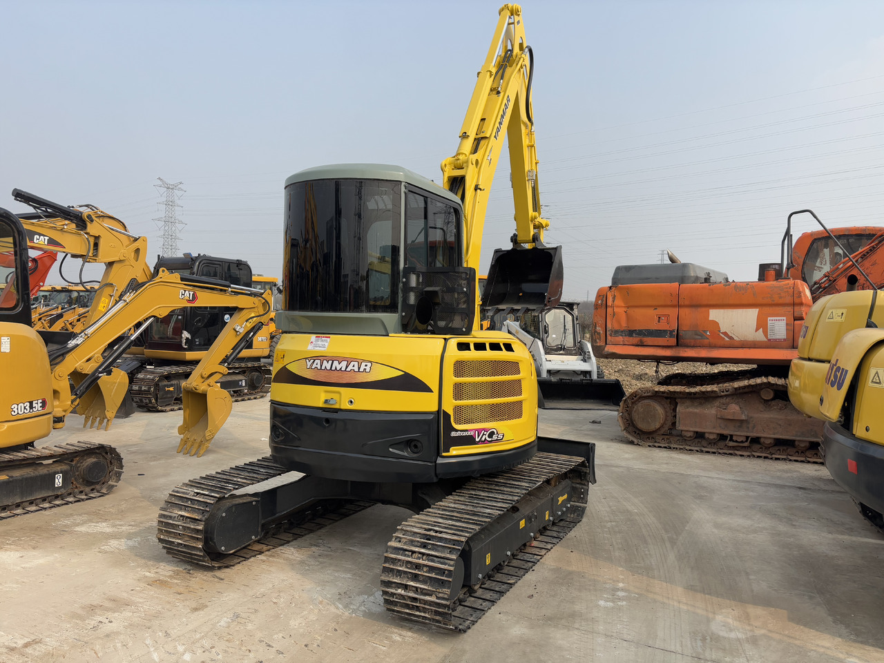 Yanmar Vio 55 Vio55 - Miniexcavadora: foto 2 Yanmar Vio 55 Vio55 - Miniexcavadora: foto 2