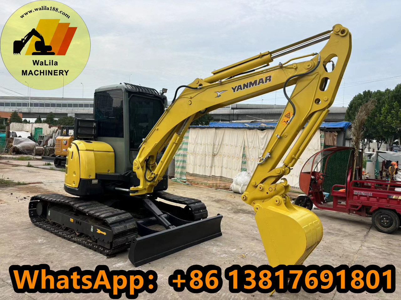 Yanmar Vio 55 Vio55 - Miniexcavadora: foto 3 Yanmar Vio 55 Vio55 - Miniexcavadora: foto 3