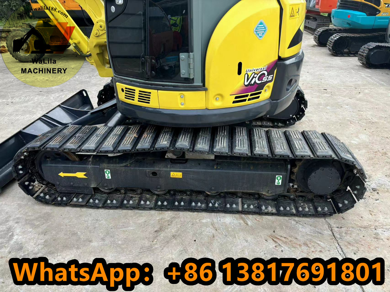 Yanmar Vio 55 Vio55 - Miniexcavadora: foto 4 Yanmar Vio 55 Vio55 - Miniexcavadora: foto 4