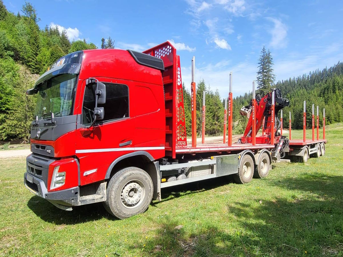 VOLVO FMX 500 - Camión forestal, Camión grúa: foto 1 VOLVO FMX 500 - Camión forestal, Camión grúa: foto 1