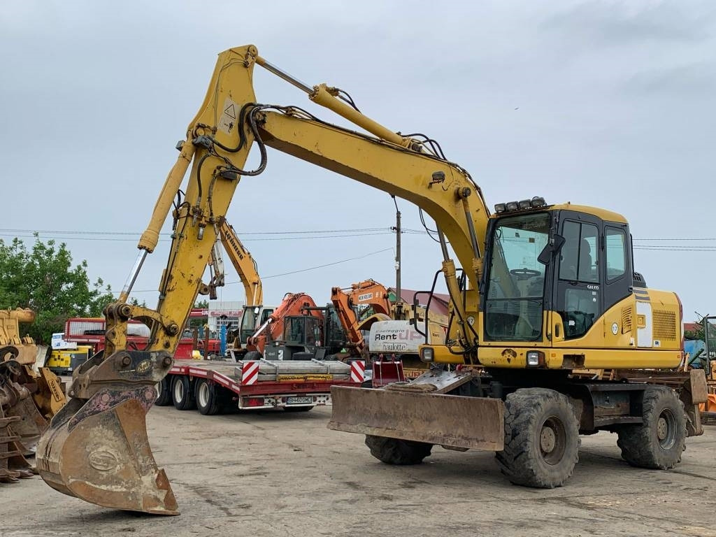 Komatsu PW 140-7 - Excavadora de ruedas: foto 1 Komatsu PW 140-7 - Excavadora de ruedas: foto 1