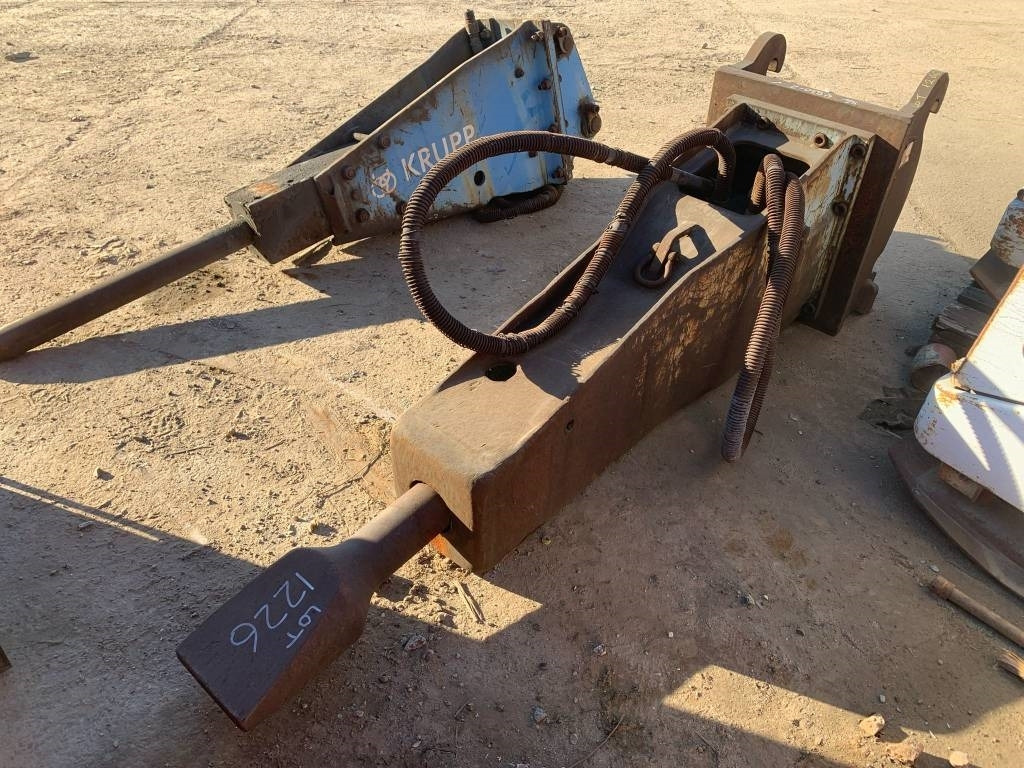 Krupp HM 500 - Martillo hidráulico para Maquinaria de construcción: foto 1 Krupp HM 500 - Martillo hidráulico para Maquinaria de construcción: foto 1