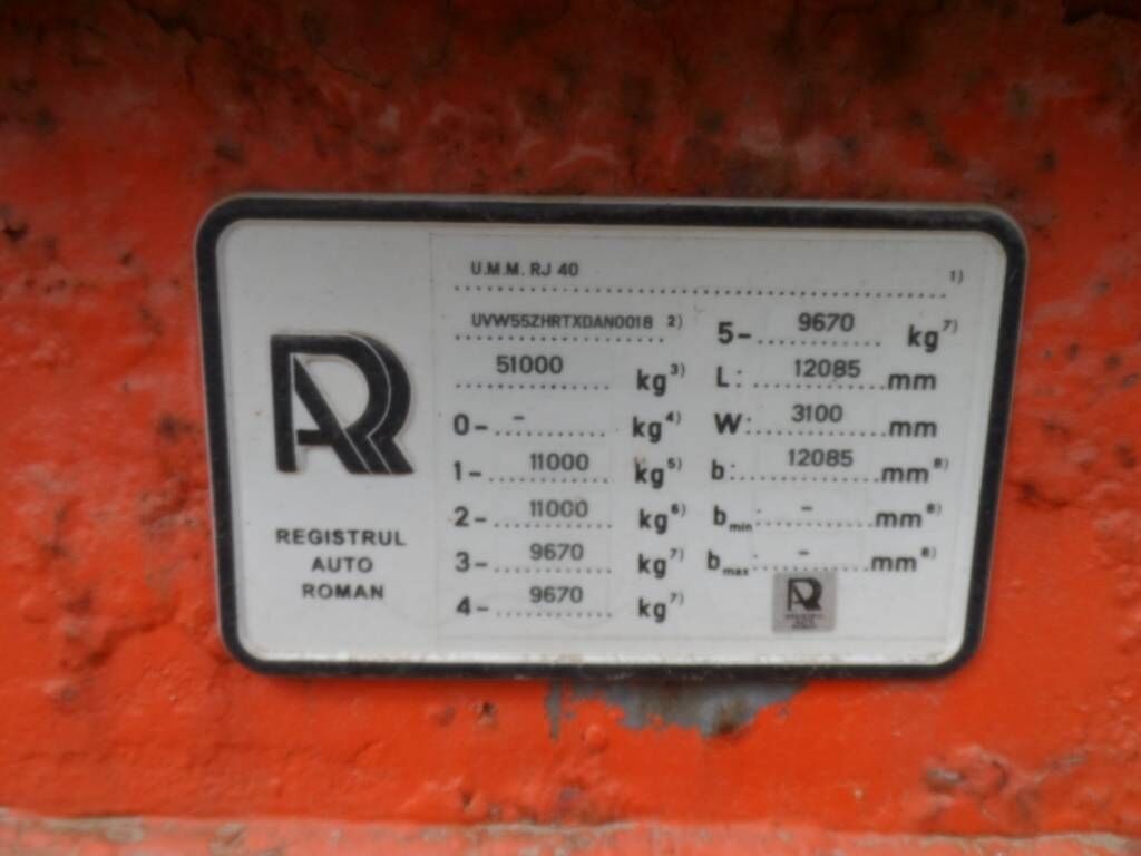 UMM RJ 40 UMM RJ 40 - Góndola rebajadas semirremolque: foto 3 UMM RJ 40 UMM RJ 40 - Góndola rebajadas semirremolque: foto 3