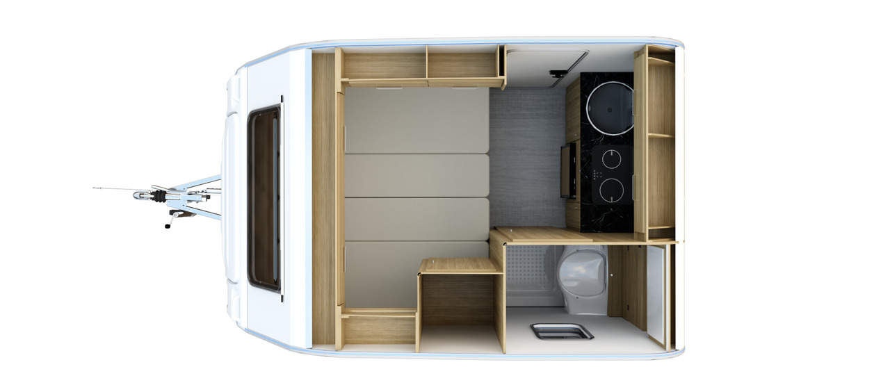 Niewiadów NTL SPORT 750kg 3 person N-SPORT NTL Best price - Caravana: foto 3 Niewiadów NTL SPORT 750kg 3 person N-SPORT NTL Best price - Caravana: foto 3