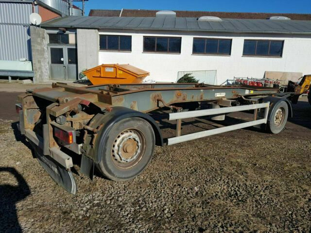 Huffermann HSA 1870 Abrollanhänger Deutsche Maschine - Portacontenedore/ Intercambiable remolque: foto 3 Huffermann HSA 1870 Abrollanhänger Deutsche Maschine - Portacontenedore/ Intercambiable remolque: foto 3