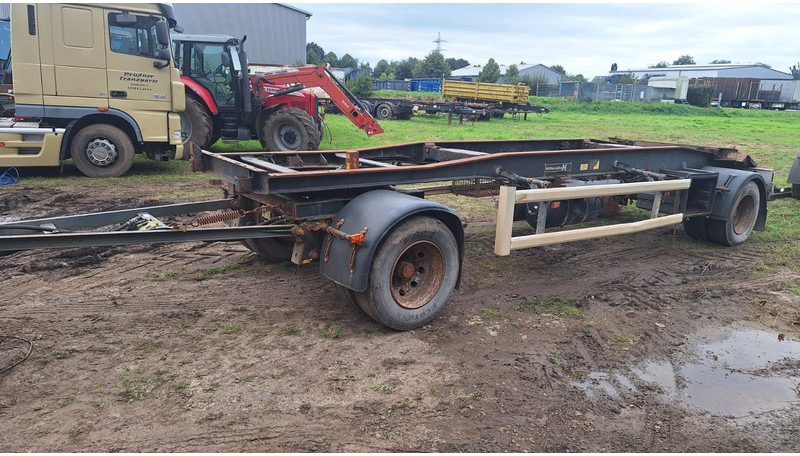 Huffermann HSA1870 Abrollanhänger - Remolque multilift/ Portacontenedores de cadenas: foto 4 Huffermann HSA1870 Abrollanhänger - Remolque multilift/ Portacontenedores de cadenas: foto 4