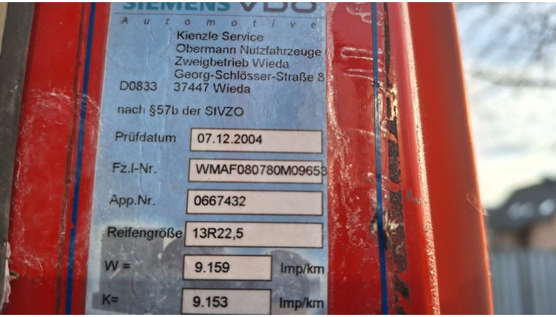 Multibasculante camión MAN 26.272 K Abroller Blatt/Blatt 6x4: foto 10