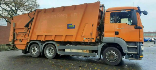 MAN 26.320 Müllwagen Faun Variopress - Camión de basura: foto 5 MAN 26.320 Müllwagen Faun Variopress - Camión de basura: foto 5