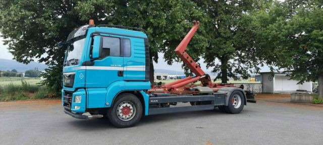 MAN TGS 18.440 Abroller mit Funk +Kran vor - Multibasculante camión, Camión grúa: foto 5 MAN TGS 18.440 Abroller mit Funk +Kran vor - Multibasculante camión, Camión grúa: foto 5