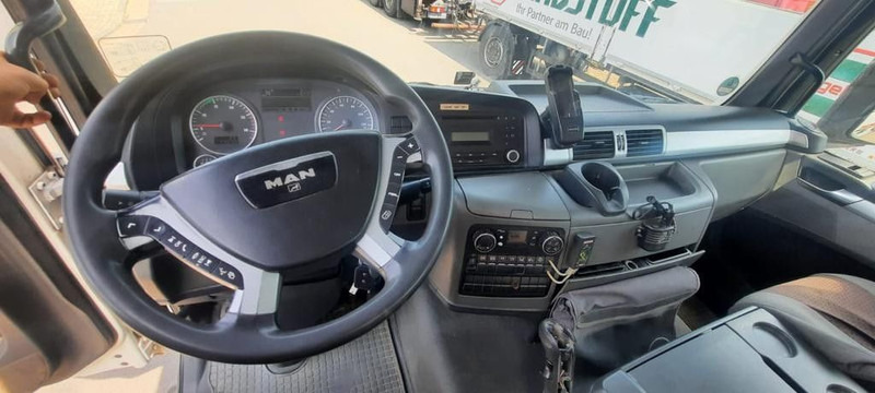 Camión caja abierta, Camión grúa MAN TGS 26.400 Kipper Mit Kran/Funk: foto 7