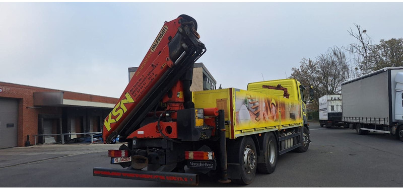 Mercedes-Benz 2636 Axor 3-Achser 6x2 mit Kran PK14002+Funk - Camión caja abierta, Camión grúa: foto 5 Mercedes-Benz 2636 Axor 3-Achser 6x2 mit Kran PK14002+Funk - Camión caja abierta, Camión grúa: foto 5