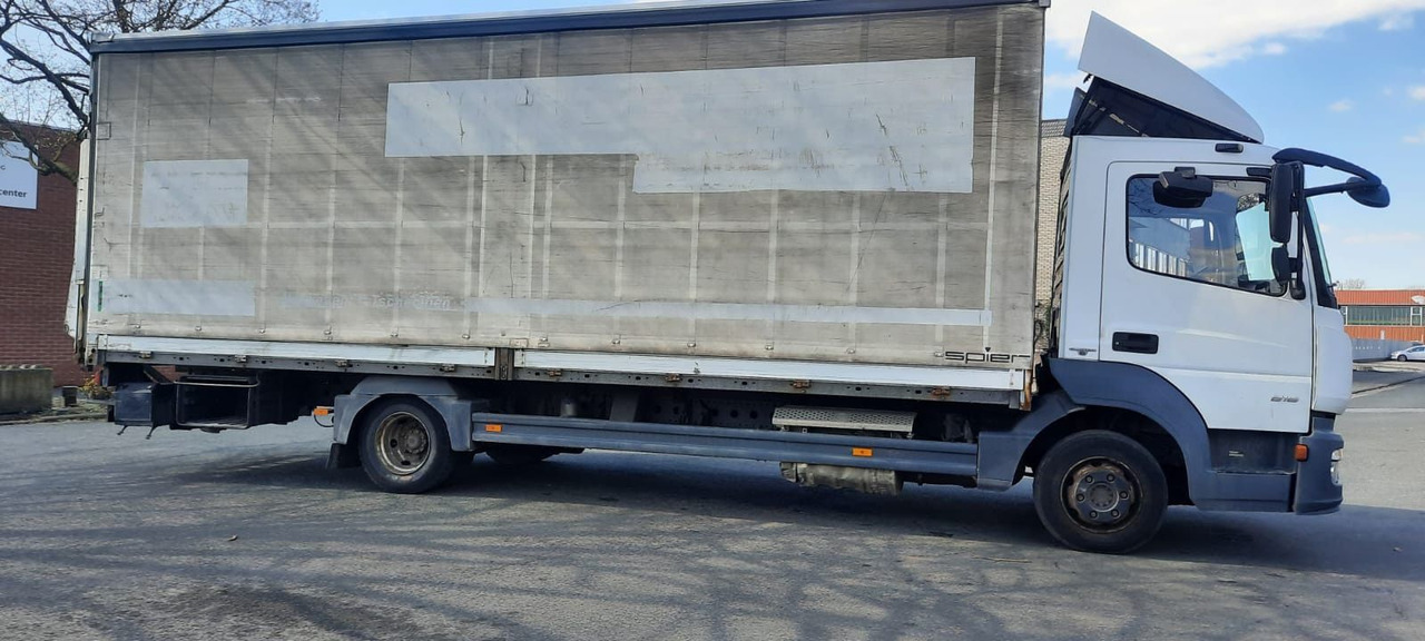 Mercedes-Benz 816 Atego 4x2 Plane Spriegel Klima - Furgoneta con caja de lona: foto 1 Mercedes-Benz 816 Atego 4x2 Plane Spriegel Klima - Furgoneta con caja de lona: foto 1