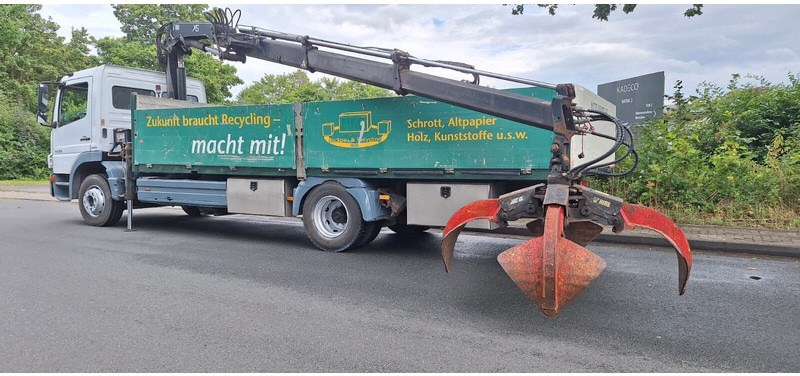 Mercedes-Benz Atego 1529 - Camión caja abierta, Camión grúa: foto 2 Mercedes-Benz Atego 1529 - Camión caja abierta, Camión grúa: foto 2