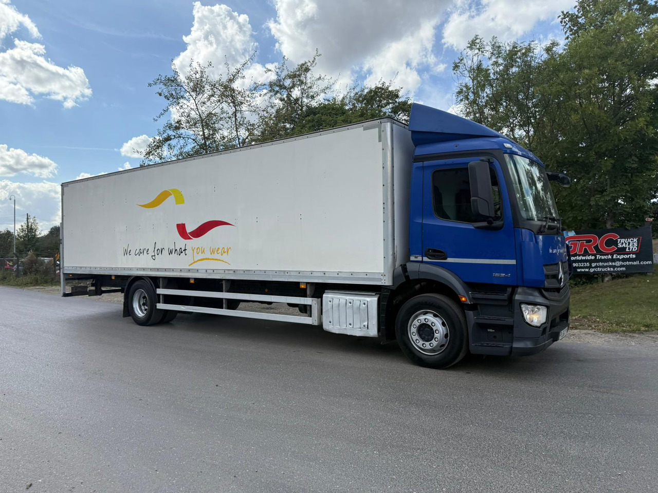 Camión caja cerrada 2016 Mercedes Antos 1824 Rigid Truck: foto 13