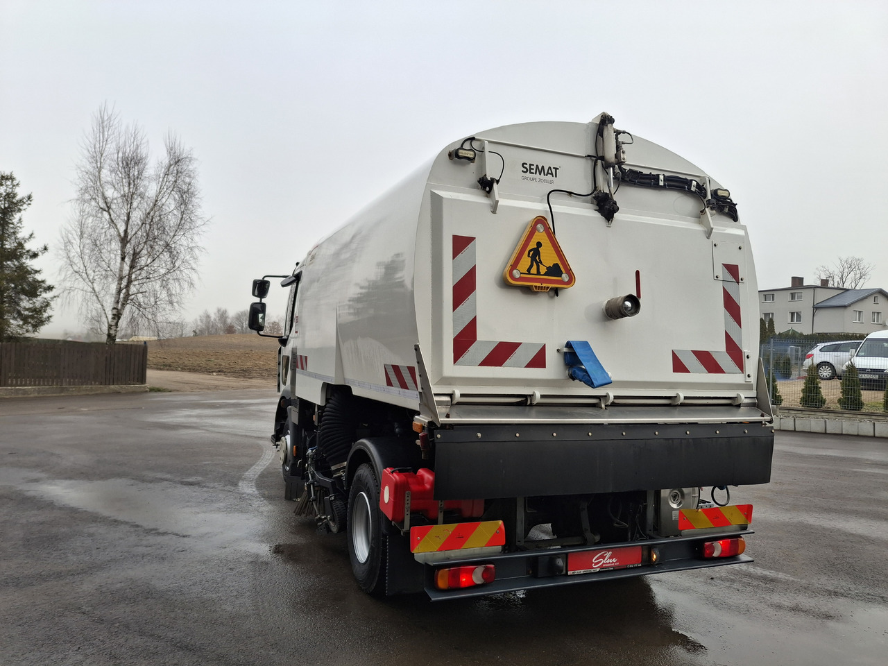 RENAULT D12 Zamiatarka Kehrmaschine SEMAT Zoeller Faun Karcher Euro 6 PM10 L/R 2017r - Barredora vial: foto 4 RENAULT D12 Zamiatarka Kehrmaschine SEMAT Zoeller Faun Karcher Euro 6 PM10 L/R 2017r - Barredora vial: foto 4